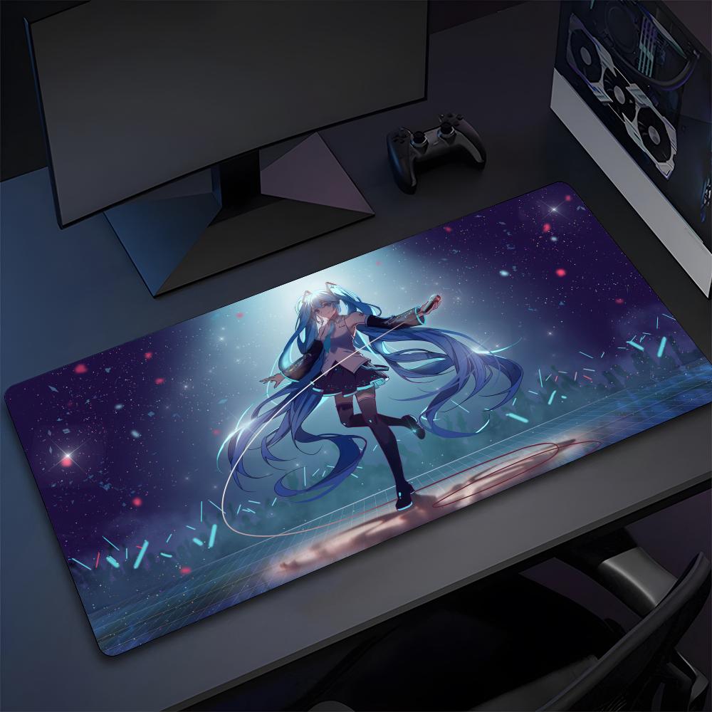 H-Hatsune Cute M-Mikus Mouse Pad High Quality Natural Rubber Mouse Pad The Most Professional Washable Laptop Mouse Pad