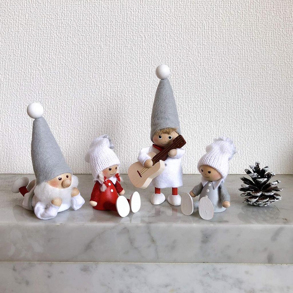 NORDIKA Nisse Nordica Nisse Christmas Wooden Doll Santa (Reclining / NRD120609)