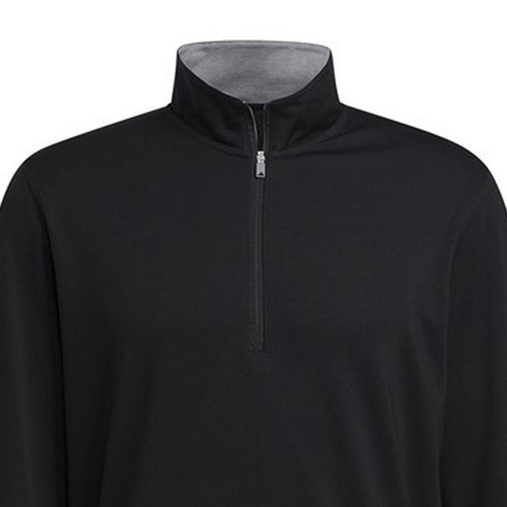 Adidas Mens Elevated Quarter Zip Sweatshirt