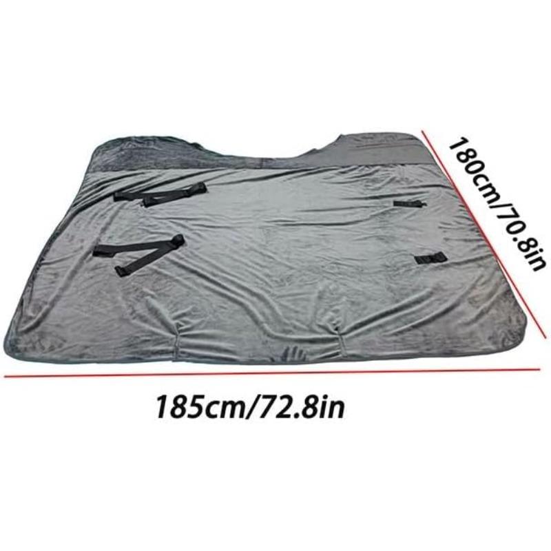 Winter Warm Horse Protective Clothing & Horse Protective Blanket Anti-mosquito Flannel Horse Blanket Equestrian Supplies