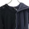 MIHARA YASUHIRO Made In Japan Long Sleeve Grunge Sweatshirts 44 Navy Men's Used