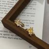 Xiaoxiangfeng Light Luxury Dream Wind Stars Meteor Full Of Diamonds Zir*****Pen Ring Exquisite And Beautiful Super Fairy Stacked Ring