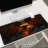 Dragon's Fiery Warcraft game   Mouse pad Office Desk Mat, Gaming Mouse Pad Mousepad, keyboard pad,Heavy-Duty Non-Slip Rubber Backing, Gift
