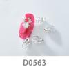 10Pcs Gold Silver Elk Antler Shape Alloy Diamond Nail Ornament Manicure Decoration Accessories