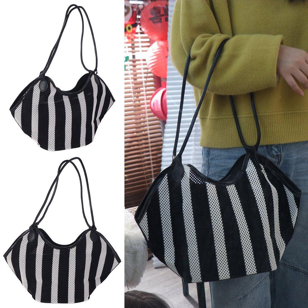 Oversize Straw Beach Bag Large Capacity Basket Shopper Bag Storage Shopping Bag  Women