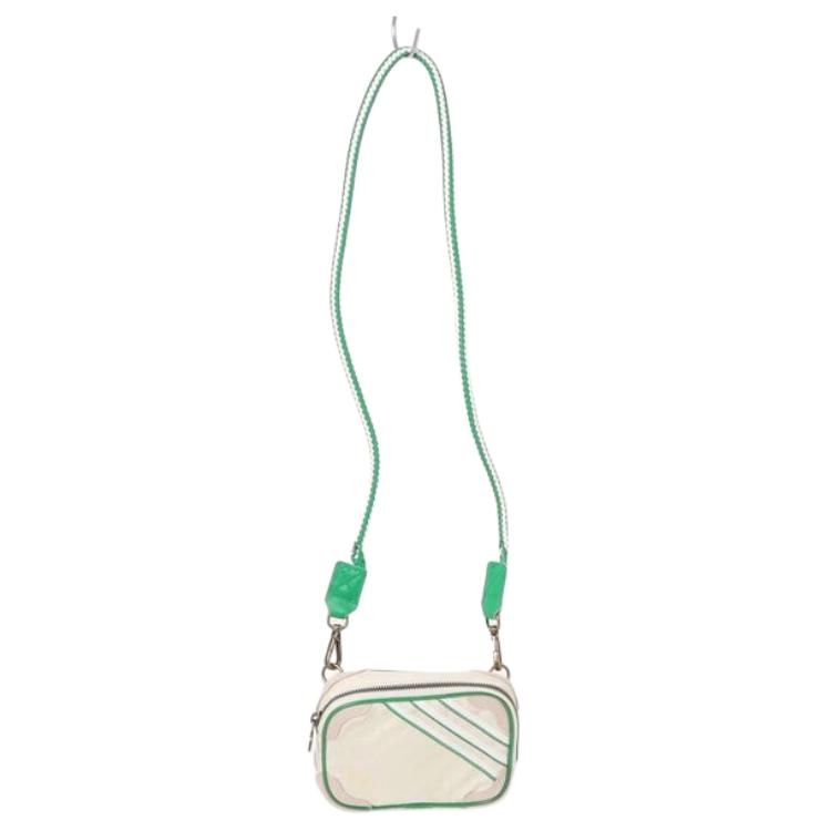 New Adidas Originals Crossbody Bags Ivory & Green IS3007