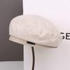 Spring and autumn show face small beret children fashion students versatile big head circumference painter hat casual bud hat