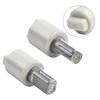 2x WC-Sitz Drehdämpfer Kunststoff Hydraulisch Soft-Close Drehdämpfer Scharnier Sanitär Badezimmer WC-Deckel Montage-Befestigung