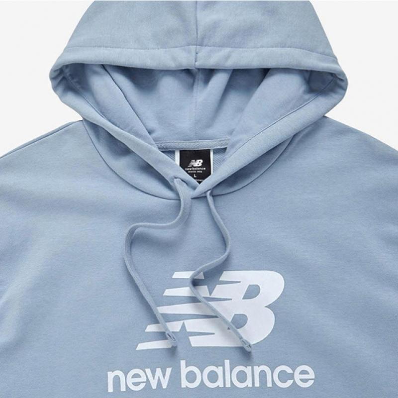 New Balance Men S eSSential Stacked Logo Hoodie nbn0d2S021 51