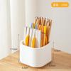 Stolní organizér Průhledný otočný držák pera Organizér police na psací potřeby Zásobník na psací potřeby Držák na pera