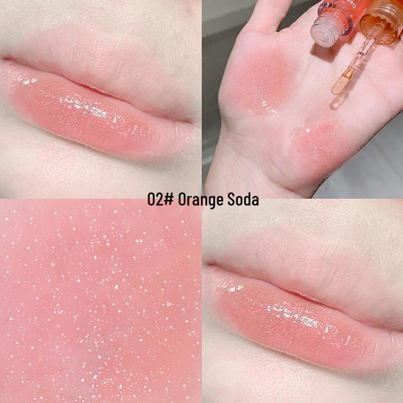 Gegebear Fruit Extract Lip Oil: Moisturizing Gloss & Lipstick Base for Autumn/Winter. 2.5g