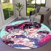 Alien Stage Round Area Rug,Carpet Rug for Living Room Bedroom Sofa Playroom Decor,Non-slip Floor Mat