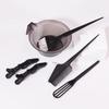 6pcs salon hair dyeing set, hair brush, dyeing bowl, styling hair clip, mixing rod, for household and salon hair styling