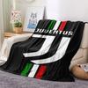 1PC Juventus Football Club Patterned Flannel Blanket Suitable For All Seasons for Home Decor Warmth and Comfort Gifts Holiday Present