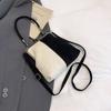 Popular In Russia Clip Handle Seashell Bag Casual Phe Purse, Retro Crossbody Bag, Fashi Commuter Shoulder Large Evening Bag