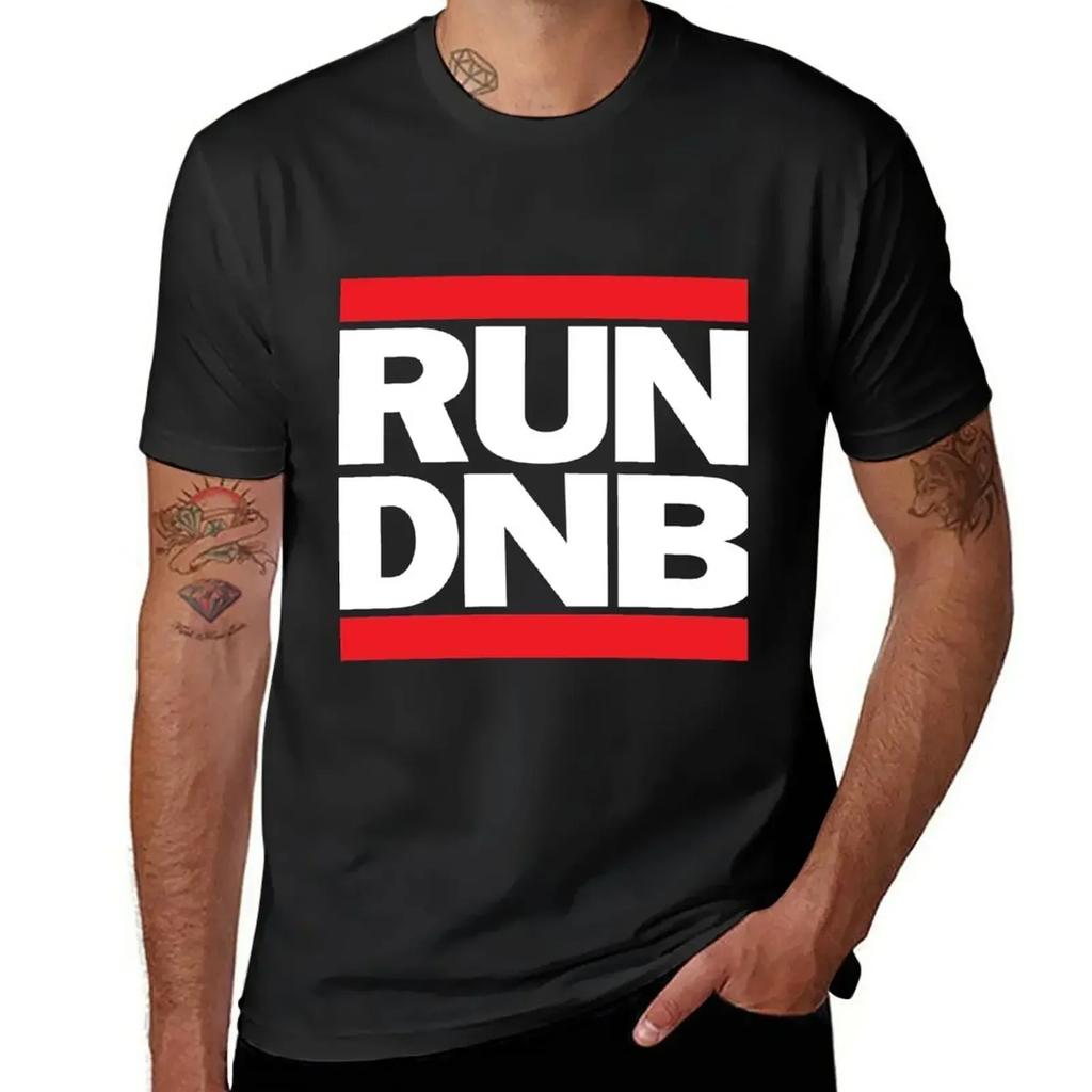 Run Dnb Tshirt Vintage Clothes Summer Tops Unisexs Tall T Shirts