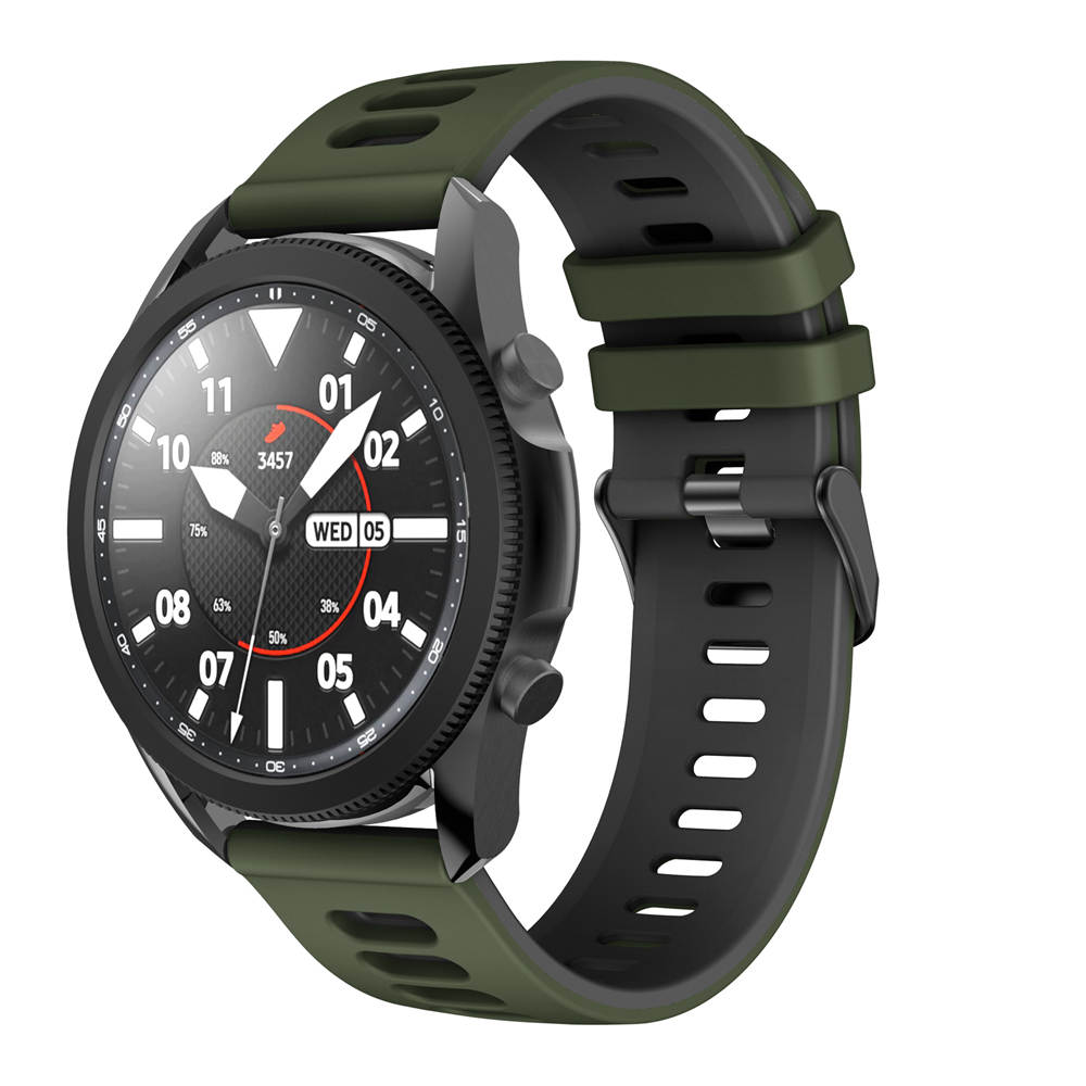 Bracelet Bracelet de Montre Pour Samsung Galaxy Watch 3 45mm 41mm Silicone Souple Smart 20MM 22MM Bracelet de Montre Pour Garmin Venu sq bracelet