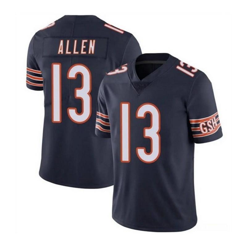 Chicago Bears NFL Trikot - 18 Williams 54 Urlacher Bestickt Football Herren