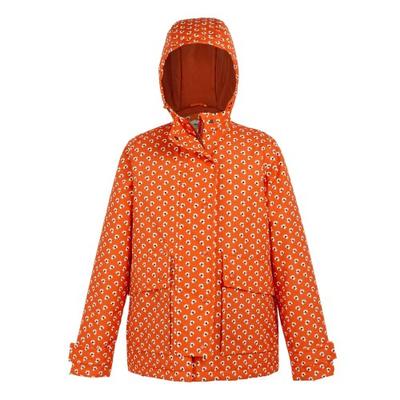 Womens/Ladies Orla Kiely Clover Mid Length Waterproof Jacket