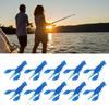 10pcs Soft Fishing Lure Crawdad Bait PVC Shrimp Artificial Soft Lure Baits for Bass Fishing