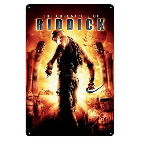 The Chronicles Of Riddick Vin Movie Metal Poster Tin Sign 20x30cmaluminum 20x30cm（7.8x11.8inch）
