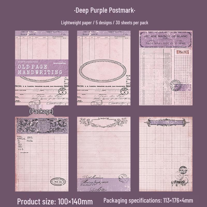 Retro Planner: Beautiful Day Collection – Vintage Pages Collage Series