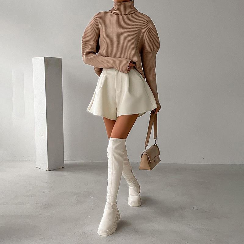 Женские шорты с высокой талией — фото 5