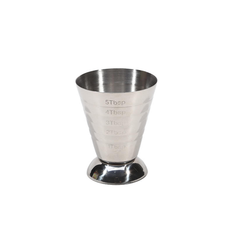 75ml 304 Stainless Steel Cocktail Jigger Bartender Magic Measuring Ounce Cups Drinks Mixer Party Barware Bar Accessories