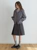 Deomiteun Hound Cotton Skirt (Charcoal)