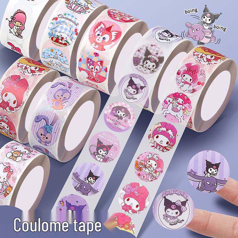 Disney Sanrio Kuromi Children's Reward Sticker Roll