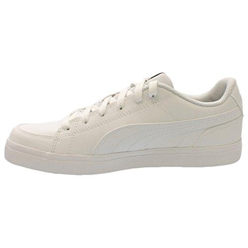 [Puma] Court Point Vulque v2 Sneakers for Women, Spring/Summer 2022 Color, Puma White (02), Size 24.0 cm