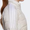 Adidas Solid Color Zipper Long Sleeve Fitted Jacket Women Jackets White HK4664