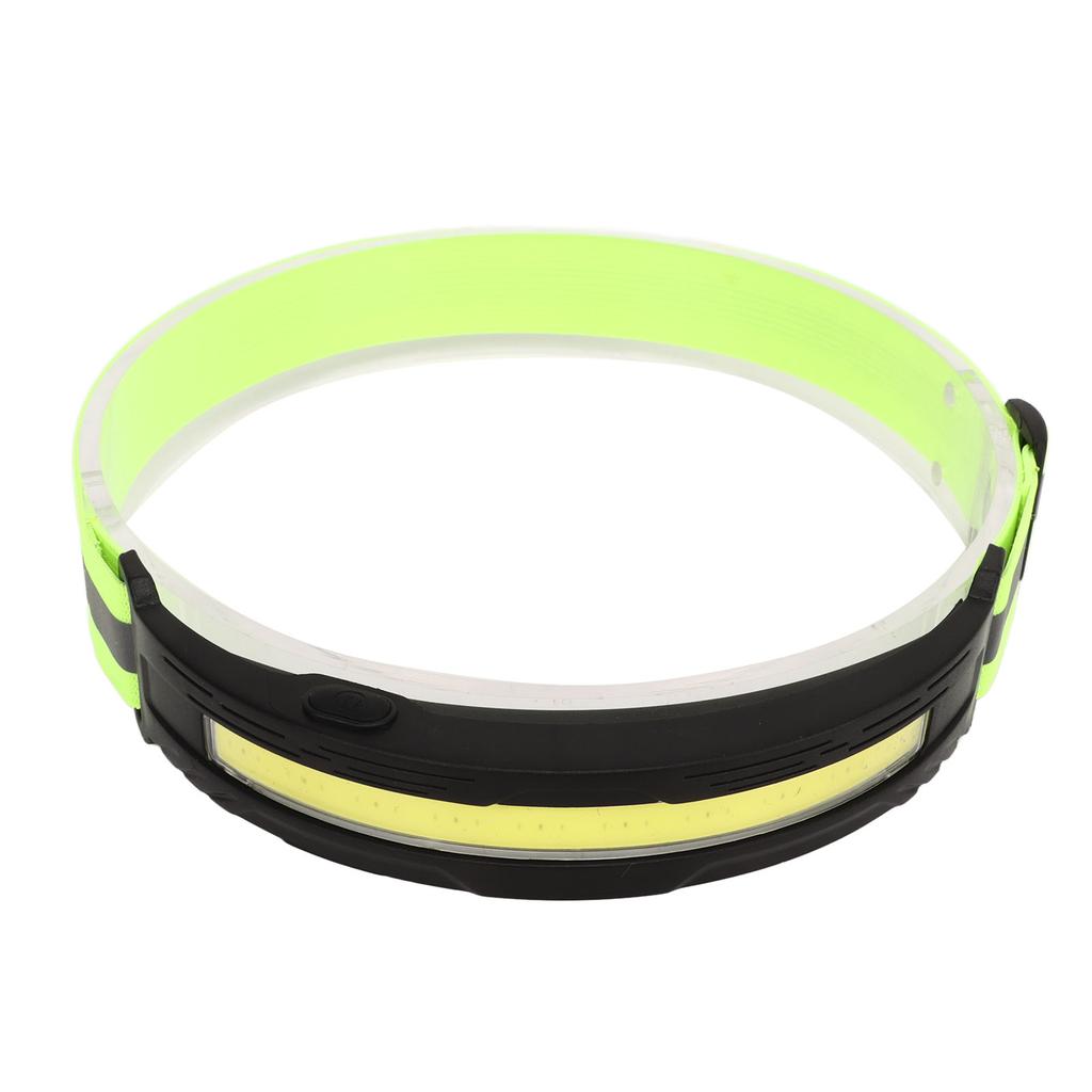 COB Head Lamp Professional High Brightness 4 Lighting Modes IPX4 Waterproof Adjustable Rechargeable Headlamp for Outdoor