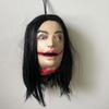 Horror Halloween Hanging Long Haired Female Ghost Head For Ghost Setup House