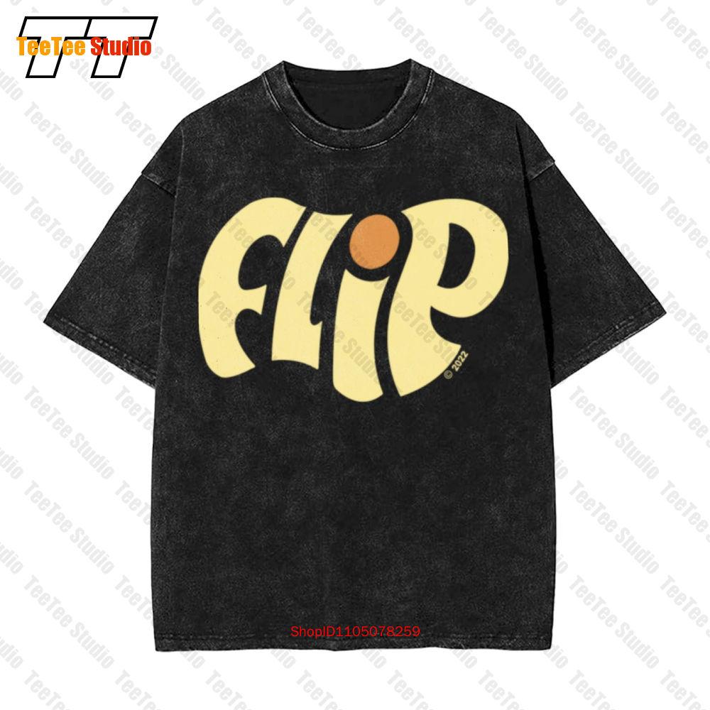 Flip Skateboards Logo Vintage Oversized TShirt RLXD S