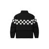 Vans Black And White Checkerboard Work Collar Down Jacket Men Outerwear VN0A54NTBLK