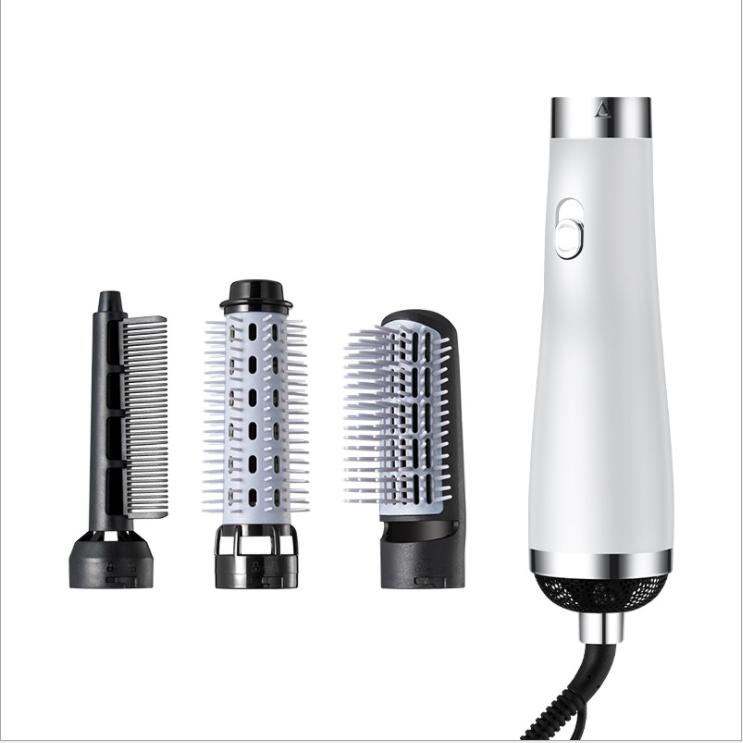 Cepillo secador de pelo 3 en 1, cepillo de aire, peine estilizador, secador de pelo eléctrico de un paso, secador de pelo que sopla, varilla rizadora automática