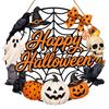 Halloween Hängeschild für den Außenbereich, Veranda, Tür und Eingangsbereich Herbstdekoration