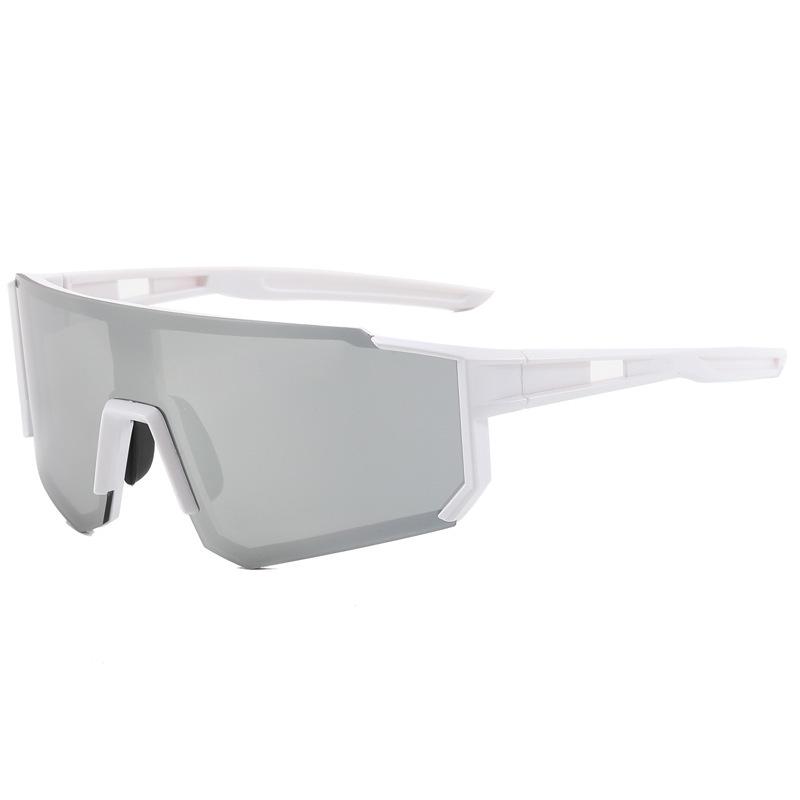 Korean Style Oversized Square Sunglasses, Unisex Cycling & Outdoor Sports Windproof Goggles