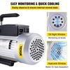 VEVOR Vacuum Pump Single Stage 340 L/min(12CFM) Inlet port 1/4