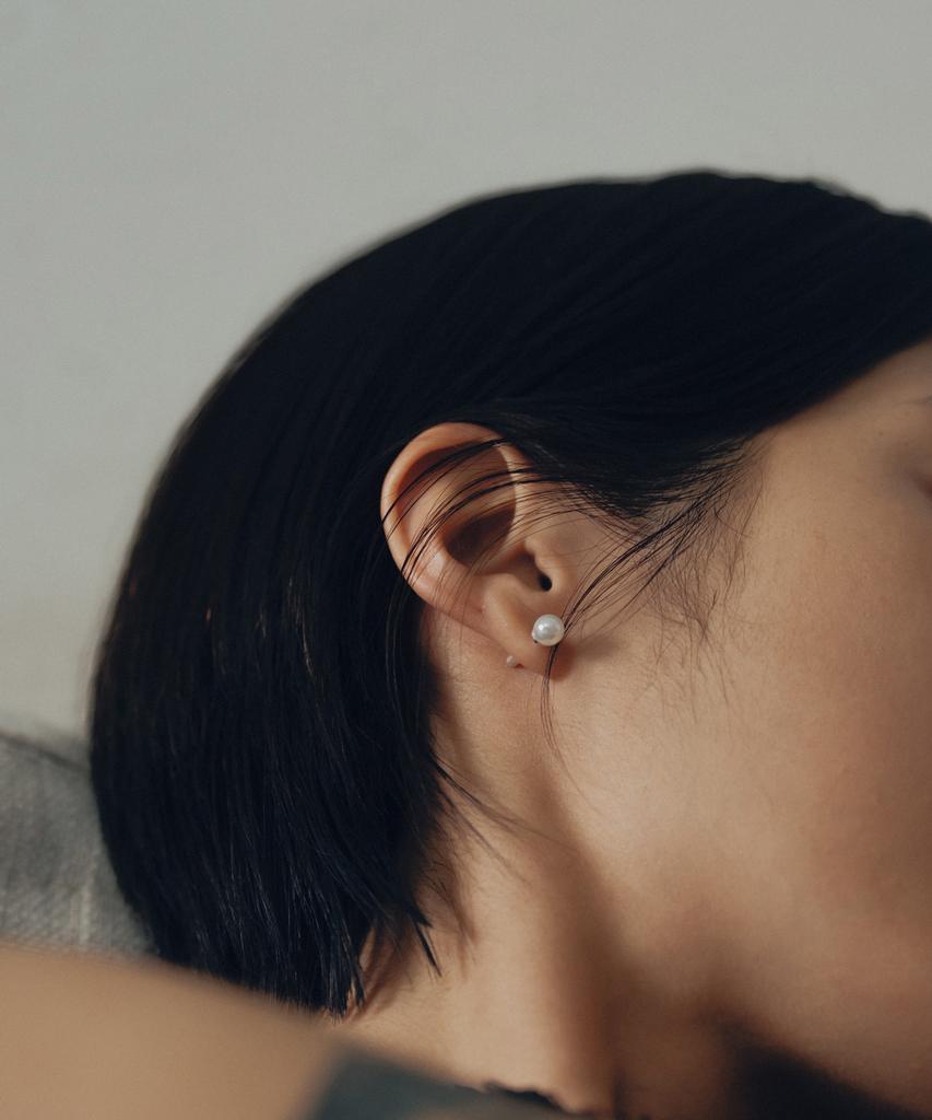 Kodo Small Pearl Studs