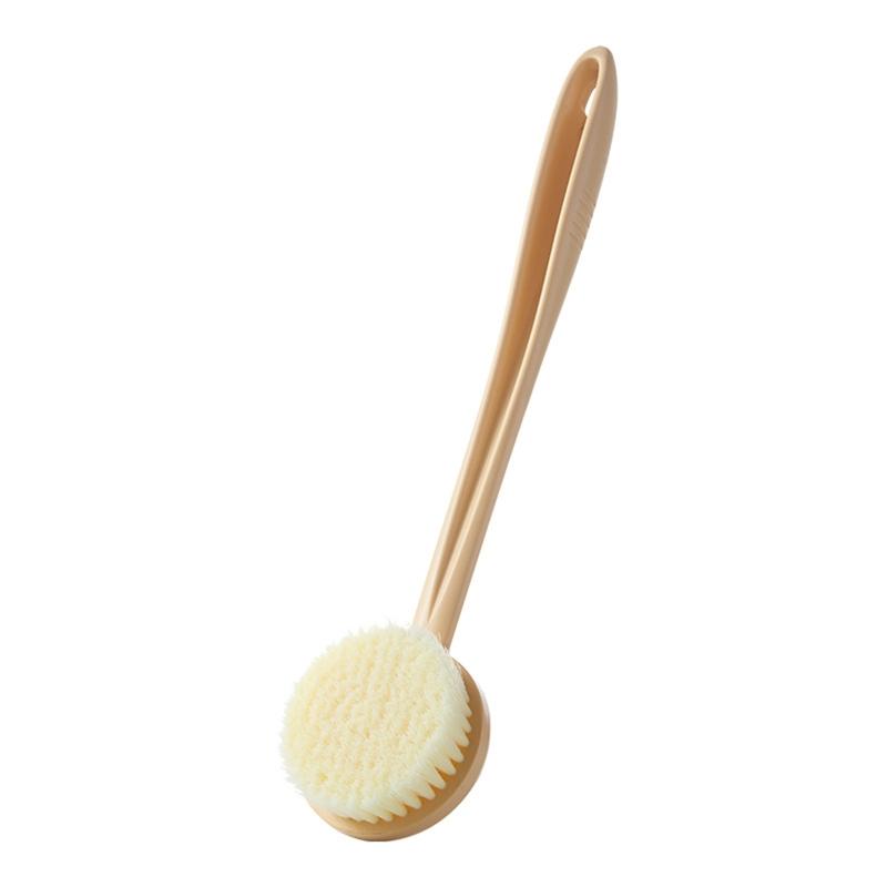 Long-Handled Bathtub Shower Brush Bathroom Brush Body Soft Hair Washing Brush Hand Back Scrub Skin Massage Bathroom Tool