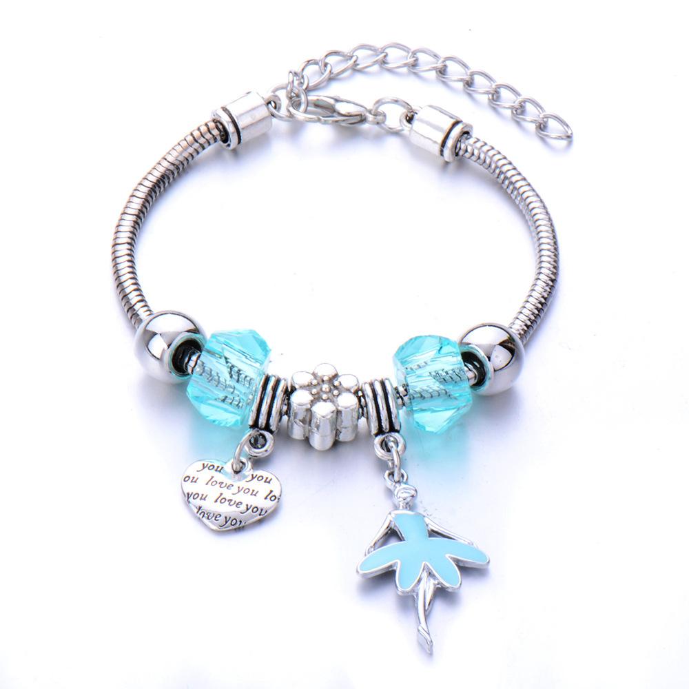 Süßes Haustier-Thema Tieranhänger Armband mit Zinklegierung Hummerverschluss Modeschmuck