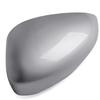 Silver Tone Left Side Mirror Driver Side Mirror Car Side Door Mirror Cover Rear View Mirror Cap for Ford Fiesta MK7 2009 2010 2011 2012 2013 2014