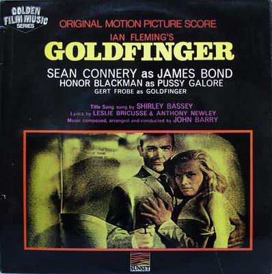 Disque vinyle JOHN BARRY Goldfinger Bande originale du film SLS50172 Sunset Records 1973 UK Bandes originales Comédies musicales Occasion