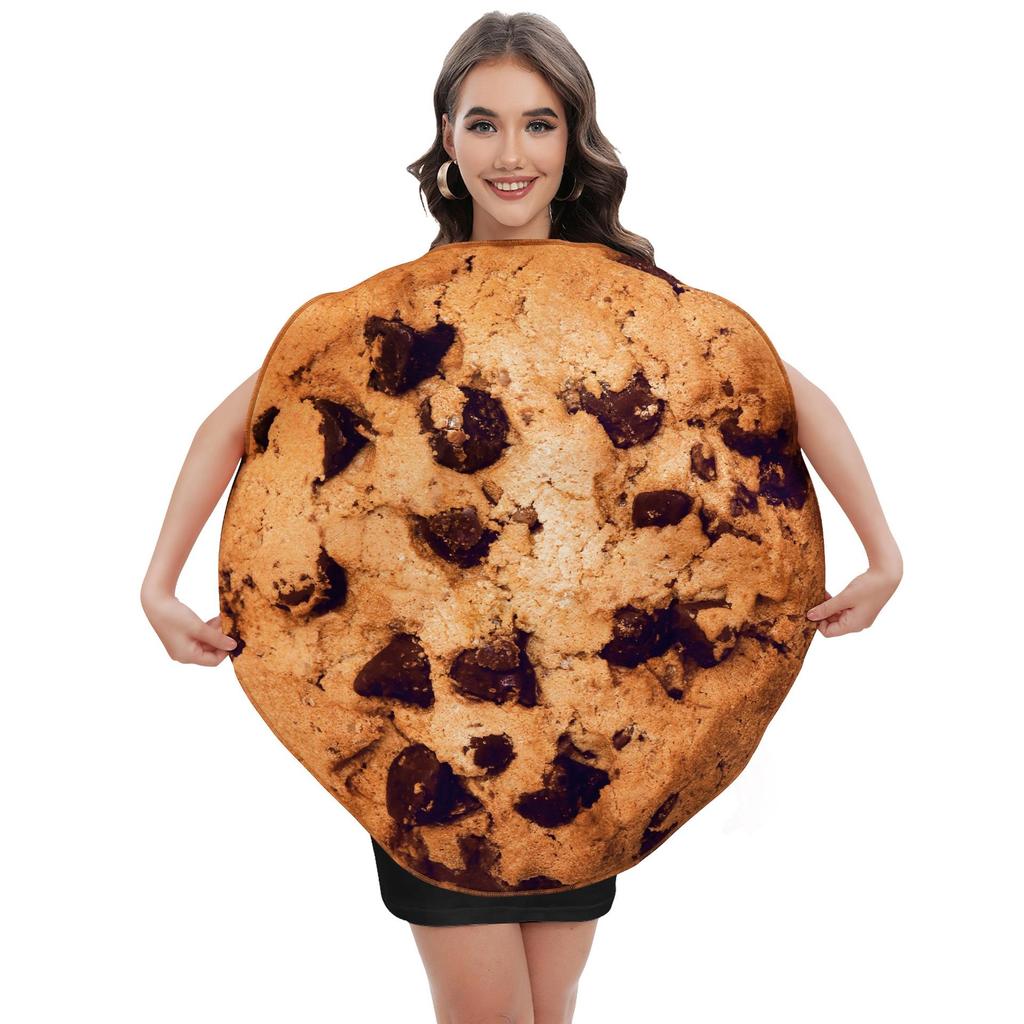 Lustiges Cookie Cosplay Kostüm, Erwachsene