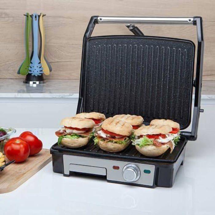 Grill - Orbegozo - GR-4570 - 2200W - Électrique - Cuisiner Sans Huile