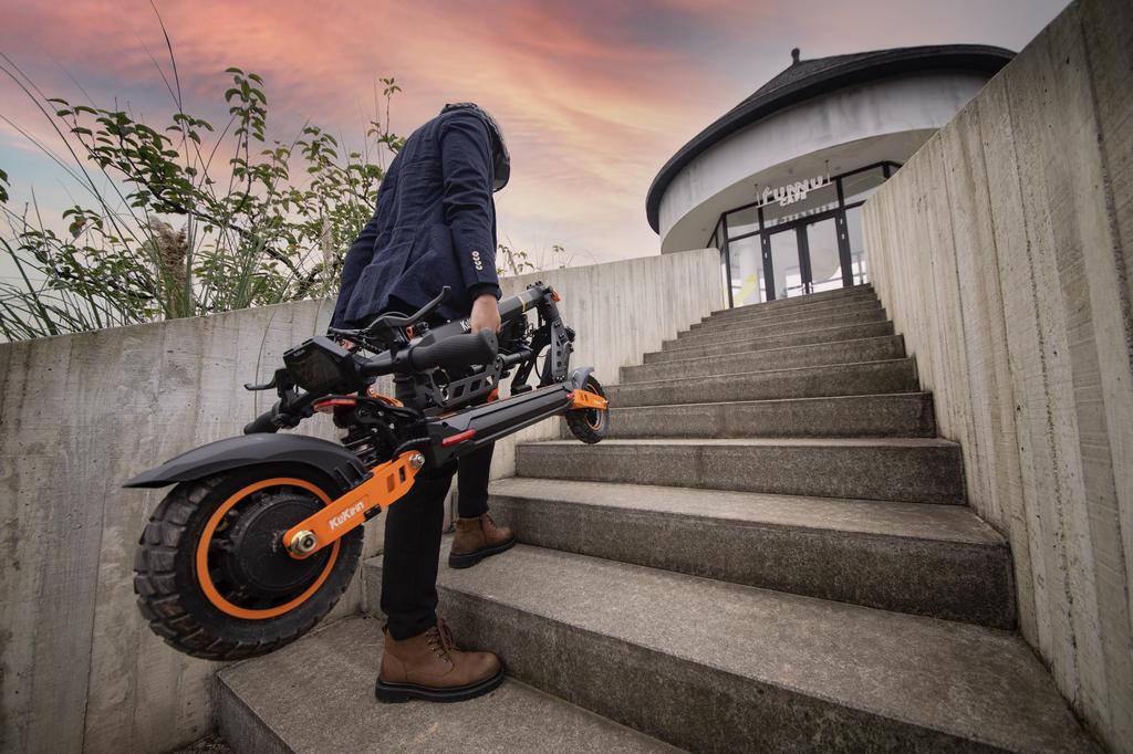 KuKirin G2 Max Electric Bicycle 1000W Motor 48V 20.8Ah Battery 70KM Range 10 Inch  Pneumatic Tires E-Scooter