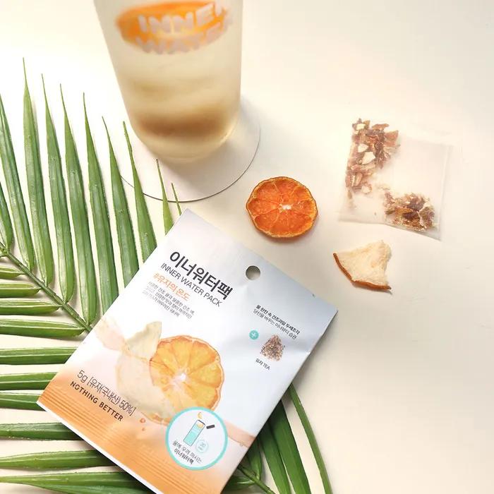 [Inner Water Pack] Yuja Temperature 20 Packs (Tangerine + Pear + Yuja TEA)
