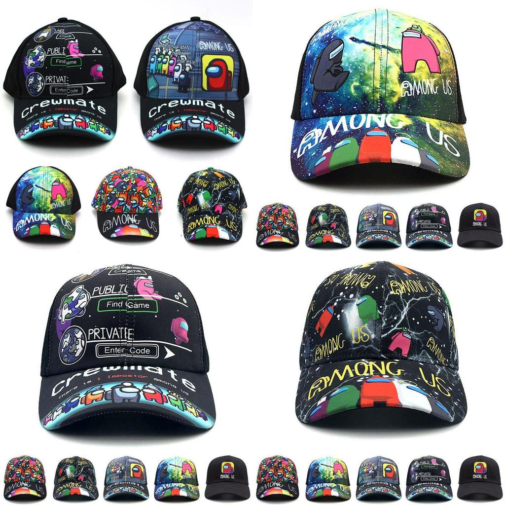 Baseball Unisex Cap Cartoon Hippie Adjustable Summer Sun Hat Snapback
